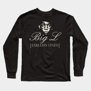 Big L Harlems Finest Long Sleeve T-Shirt